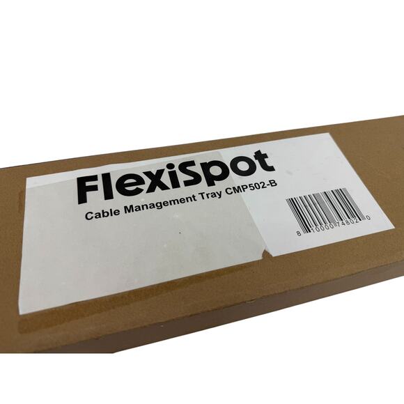 FlexiSpot Under Desk Cable Management Tray CMP502-B Black NEW - Picture 3 of 3